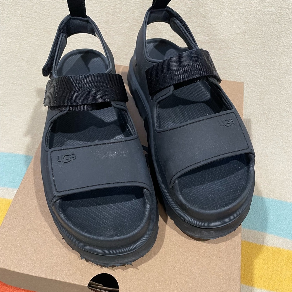UGG Black Sandals for Women